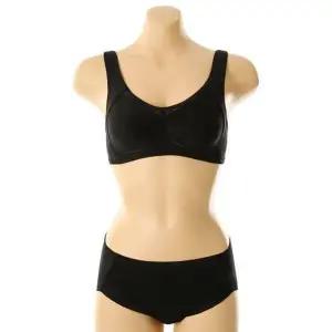 [비너스](타임스퀘어점패션관)[대전점 단독} 풀사이드 스트레치 런닝 노와이어 브라팬티 세트 (VBRW521B...