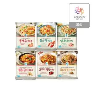 [청정원][본사직영]냉동볶음밥400g 8개 골라담기(새우/야채/제육/잡채 등)