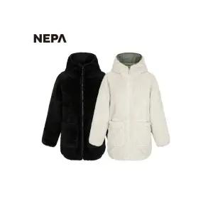 [아웃도어스/네파]네파 여성 토스티 TOASTY 에코 롱 플리스 자켓(루즈핏) 7J86167