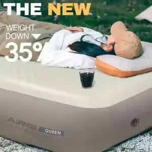 제백 캠핑 에어매트 에어리스 원 아이보리 풀세트