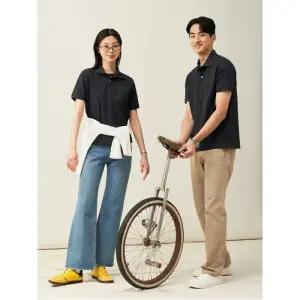 [빈폴] (BC5242E114) [빈폴멘] [Essential] 수피마 코튼 피케 티셔츠  애쉬 (BC5242E114)