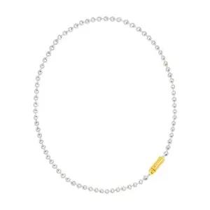 [atsens]실버 볼체인 목걸이