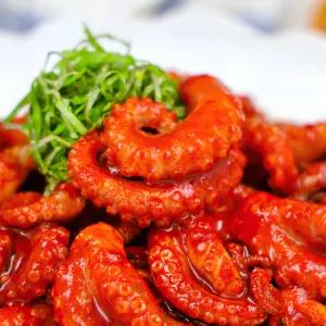 매콤 양념 쭈꾸미볶음 덜매운맛 300g 4팩 밀키트 캠핑요리