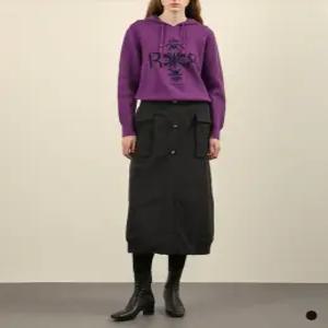 올리비아로렌 / 버튼 장식 패딩 스커트 VVCDK4W9171 / 애플아울렛 ( 블랙 )