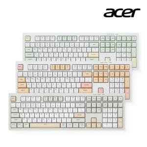 에이서 OKW244 저소음 유선 키보드 LED 풀배열 멤브레인