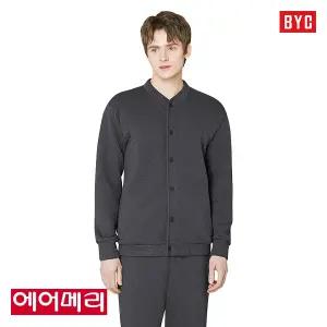 BYC 에어메리 남자내복 앞단추 상하세트 / 편안하게 착용가능한 앞타개 스타일 남자내의