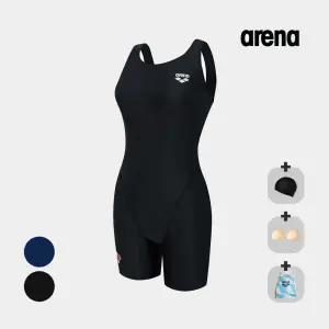 아레나 여성수영복 플레이팝 3부 반신 U백 A5FL1PL31