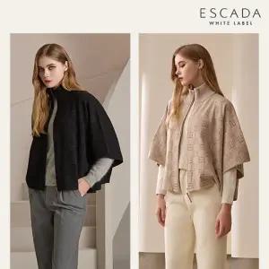 [수정샵]에스까다 25FW 울니트 케이프