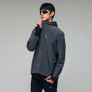[푸마](강남점) 529717 01 가을 겨울 러닝 폴라텍 러닝 자켓 M Hybrid Running Jacket 어반 러닝 컬렉션