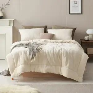 [애끌리아] 마일로 HR 극세사 차렵이불 베개커버세트(퀸)