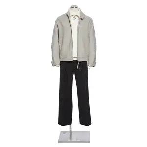 [롯데백화점]레노마 FW 울케시미어 베이지 심플점퍼 RPLMBU52AJJ re3070