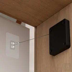 무타공 도어클로저 와이어 중문 자동문닫힘 열림방지 3P