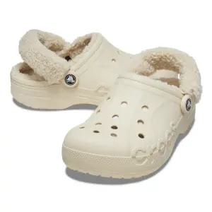 [크록스](하남점)[남여공용] 바야 라인드 퍼즈 스트랩 클로그 206633-11S 크록스 샌들 슬리퍼 부츠 털크...