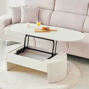 셀리 템바보드 쇼파 리프트 테이블 120cm