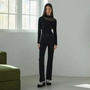 [에고이스트]ER4DP760밑단버튼부츠컷기모데님팬츠_DJ