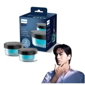 필립스 전기면도기 세척액 세정액 S9000 S7000 S5000 시리즈 cc12/51 ,2개