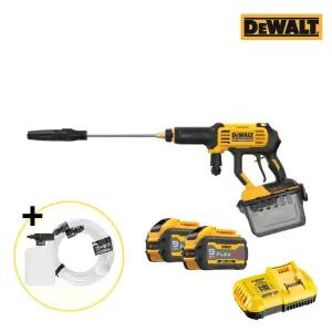 디월트 60V 3.0Ah 충전 고압세척건 배터리세트 DCMPW1000X2 호스 포함 청소 세차 세정 셀프 세차