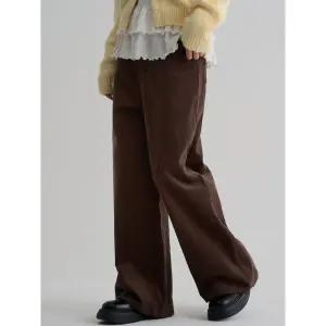 [에잇세컨즈] 코듀로이 와이드 팬츠  브라운 (355Y21LY3D)