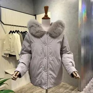 [대구백화점] [ab.f.z]폭스퍼 언발 구스 패딩 점퍼(AOA1FFD2A)