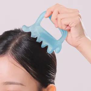 모매착 괄사 마사지 림프순환 마사지기 얼굴 종아리 두피 목 승모근 경락 바디괄사