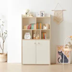 세빈 4단 장난감 오픈수납장 800 도어일체형