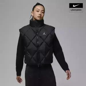 나이키 조던 브루클린 여성 써마 핏 퀼팅 패딩 베스트 HV0414-010