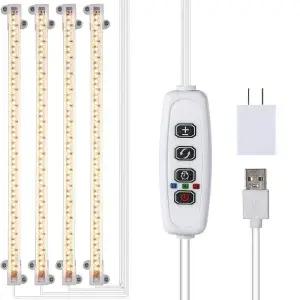 식물등 led바 붙이는 간접 조명 식물생장등 타이머