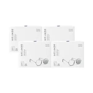 자우버 김서림방지 안경닦이 안티포그 티슈 50매X4개