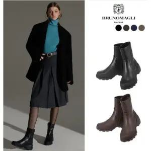[롯데백화점]브루노말리 (브루노말리) 25FW 아든 레더 앵클부츠 BM018