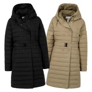 [매장판] 컬럼비아 경량 롱 패딩 자켓 애플 리버 여성 구스 다운 코트 점퍼 YL3582