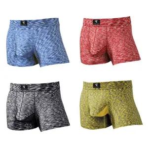 라이노 4D 자동분리 건강팬티 기능성 남성팬티 4종세트 PLBM-180