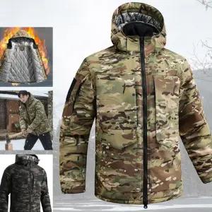 자켓 남자 바람막이 낚시 아웃도어 방풍 야외작업복 한겨울 등산자켓 윈드브레이커 아우터 반사발열 혹한강