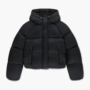 마리떼 레귤러 로고 후드 크롭 다운 점퍼 A30 MFG45WDW104 BLK BRW LBL