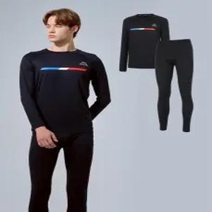 [코웰패션닷컴]라이브특가 [카파] 남성 기능성 라이트웨이트 웜웨어 상하의 2종세트