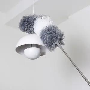 구부러지는 길이 조절 먼지 털이 틈새 먼지 털이 극세사 정전기