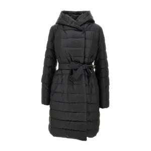 더큐브 퀼티드 벨티드 후드 패딩 재킷 2529496055600 082 003