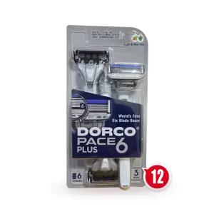 도루코 페이스6 플러스 36개 (3개입 x12개)/휴대용 일회용 면도기