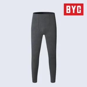 BYC 남성 융기모 하의 유소변구 극세사 내의 회색 DCS0094