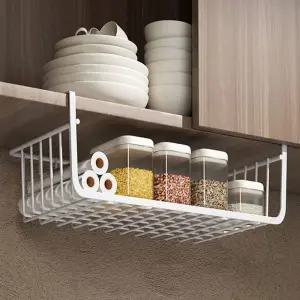 싱크대 상부장 걸이 선반 수납 정리 바구니 씽크대걸이선반 욕실걸이선반
