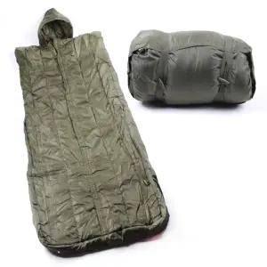 밀리터리 후드 일체형 솜침낭 국방색 동계침낭 겨울침낭 침낭커버일체형 솜 용 겨울 동계 침낭
