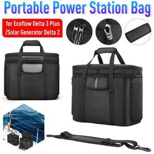 에코플로우 델타 3 플러스/솔라 제너레이터 2 휴대용 파워 스테이션 가방 방수 휴대용 보관