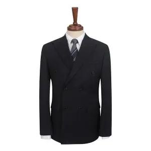 [하프클럽/신원아울렛]데님라이크 더블 브레스티드 수트 자켓 FJJAH2572 H