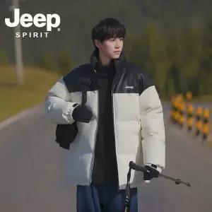 JEEP SPIRIT 남자 패딩 재킷 겨울 아웃도어 방한 점퍼