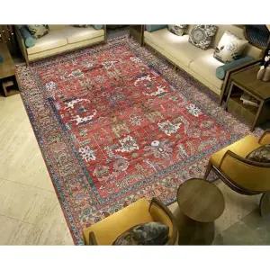 거실 패턴 양탄자 엔틱 북유럽 사계절 럭셔리 카페트