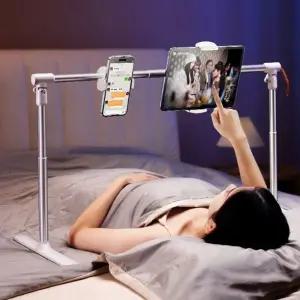 침대휴대폰거치대 누워서 핸드폰 누워서보는 스탠드 책상