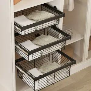 장롱 레일 바구니 장농레일바구니 옷장 수납 서랍식