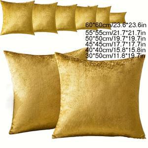 1 Pc 홈 장식 럭셔리 슈퍼 부드러운 가짜 벨벳 직사각형 커버 소파/침대/거실 베개 45x45cm/17.7x17.