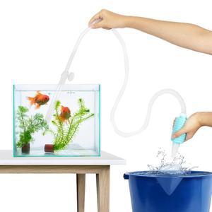 테라 펌프 TRFTCLN-S BPA 프리 나노 수족관 청소기 10갤런 미만의 소형 수족관용 어항 자갈 및 모래