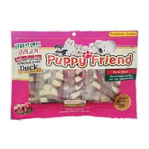 반려동물 간식 연어 오리 400g 강아지용 수제 건강 퍼피프렌드 (WFJ4QE6)
