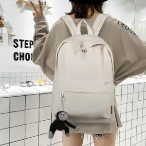 고품질 여성용 캐주얼 학생 백팩 신학기 가벼운 라이트핏 가방 (WFJPBZ0)